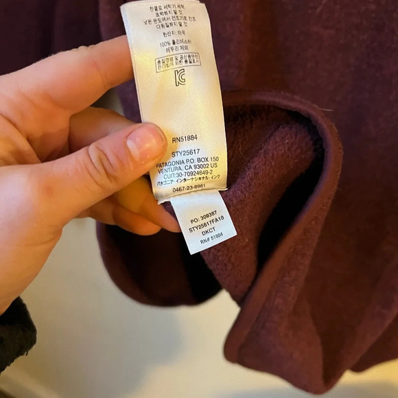 Patagonia Better Sweater in Pink Red, size small - Picture 5 of 5